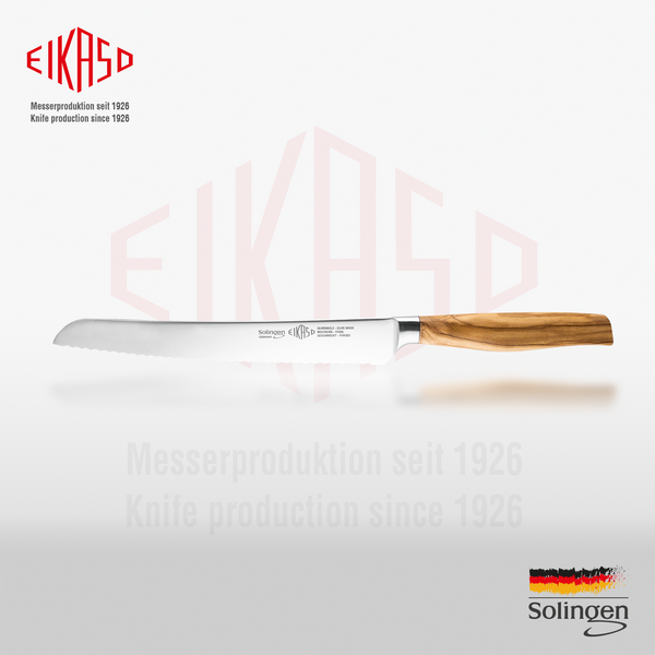 Ніж для хліба, жорсткий 22 см Eikaso Solingen G-Line Forged 6302232-110 Ek6302232-110 фото