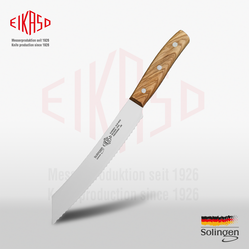 Bread knife with serrated edge 21 cm G-Line