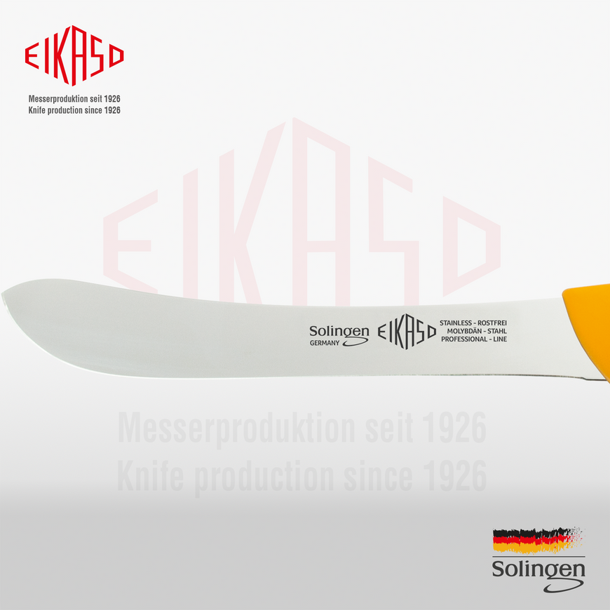 Skinning knife straight, hard 23 cm Eikaso Solingen 1402330-302