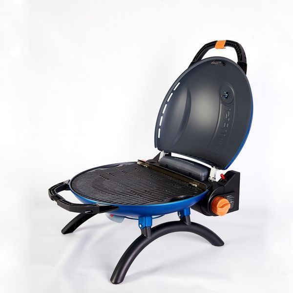Портативный переносной газовый гриль O-GRILL 900T, синий + адаптер А-Тип O-GRILL_900T_RED фото