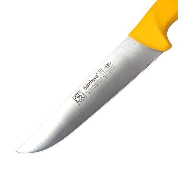 Carving knife, straight, 18,5 см Surbısa 61130, yellow, Turkey