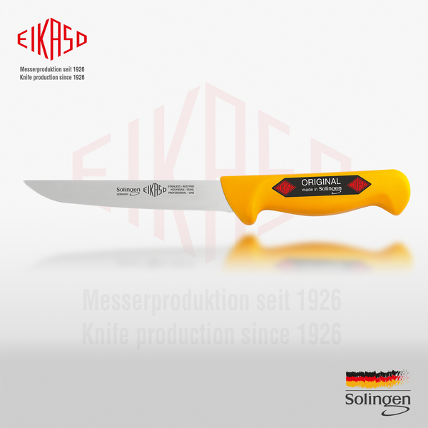 Paring knife, straight, hard 18 cm Eikaso Solingen BUTCHER KNIVES 1011830-312