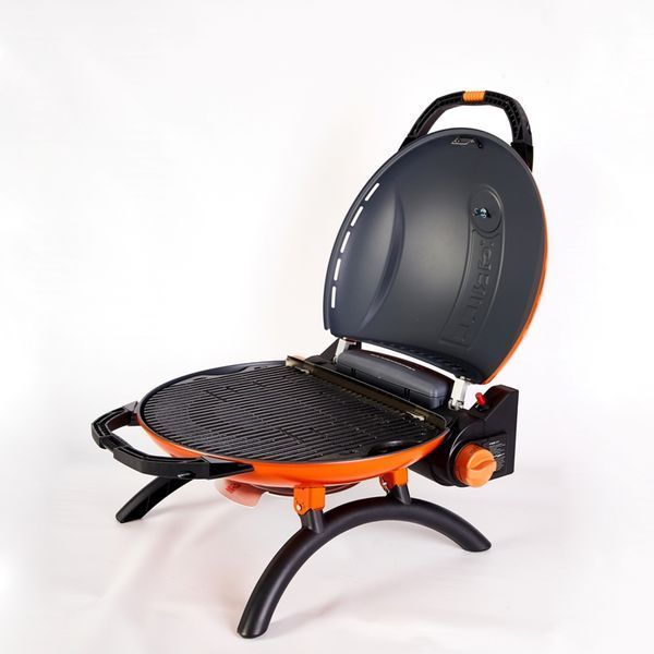 Портативний переносний газовий гриль O-GRILL 900T, помаранчевий + адаптер А-Тип O-GRILL_900T_RED фото