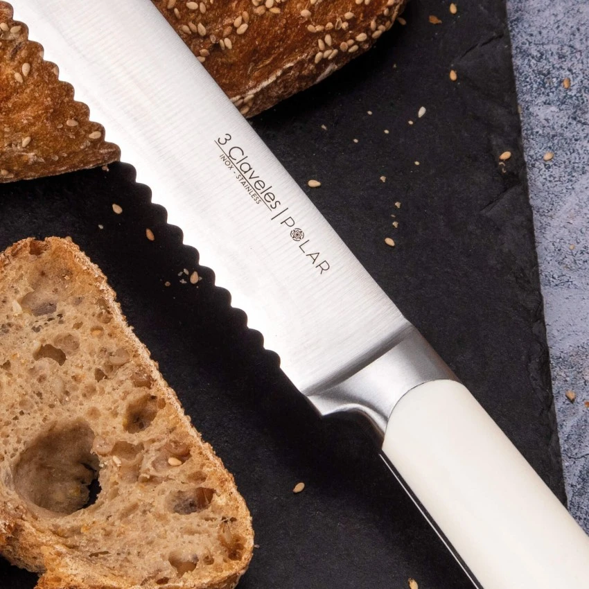Bread knife 20 cm Polar 3claveles 1073, Spain