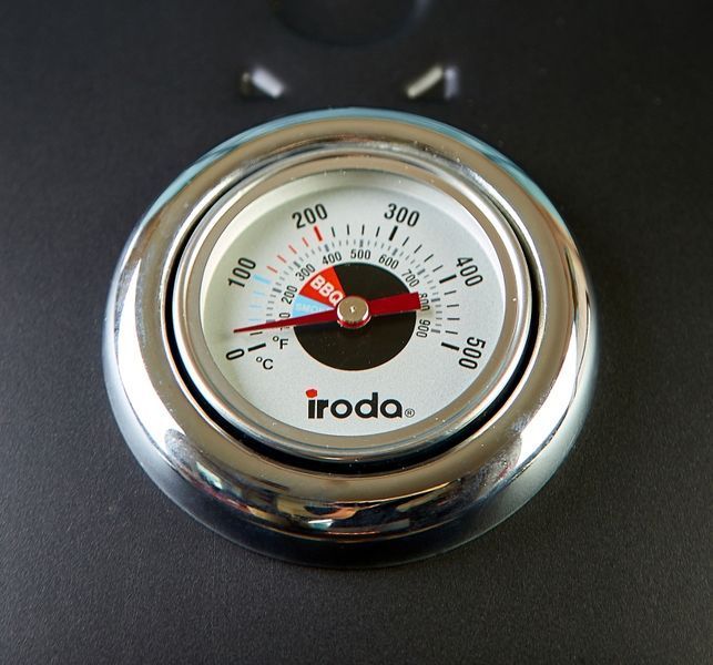 Портативний переносний газовий гриль O-GRILL 900T, чорний + адаптер А-Тип O-GRILL_900T_RED фото