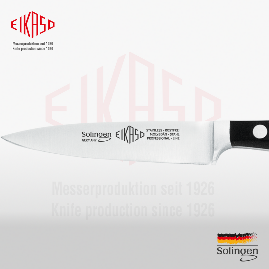 Kitchen knife medium pointed blade Gastro series 9 cm