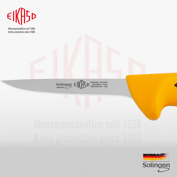 Paring knife, straight, medium flexible 10 cm Eikaso Solingen BUTCHER KNIVES 1001020-312