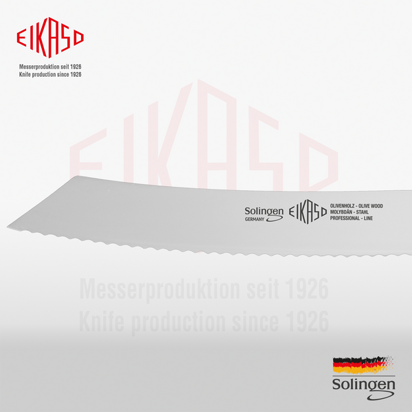Ніж для хліба, середньо гнучкий 21 см Eikaso Solingen G-Line Classic 6932122-210 Ek6932122-210 фото
