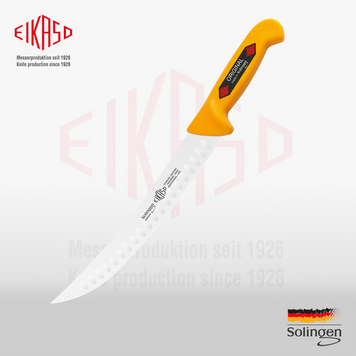 Разделочный нож, изогнутый с насечками, средне гибкий 26 см Eikaso Solingen BUTCHER KNIVES 1602621-302 Ek1602621-302 фото