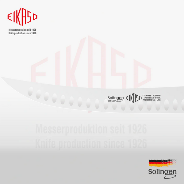 Обробний ніж, зігнутий, з насічками, середньо гнучкий 26 см Eikaso Solingen BUTCHER KNIVES 1602621-302 Ek1602621-302 фото