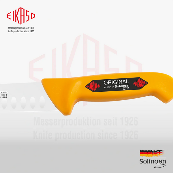 Обробний ніж, зігнутий, з насічками, середньо гнучкий 26 см Eikaso Solingen BUTCHER KNIVES 1602621-302 Ek1602621-302 фото