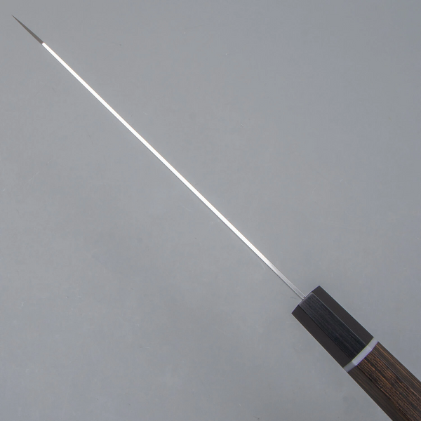 Kiritsuke Petty knife 150 mm, R2/SG2 62 layers Damask, Kanetsugu Zuiun 9302, Japan