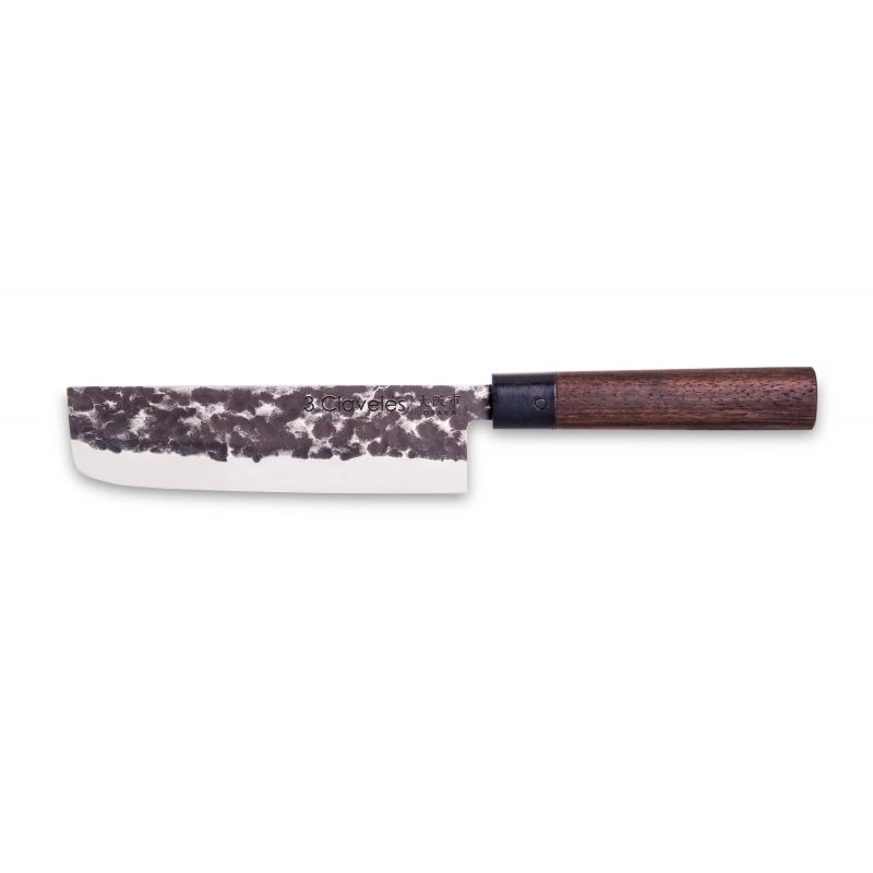 Cuchillo nakiri de 17 cm - 3 Claveles Sakura 1027