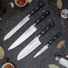Набор из 4 кухонных ножей, Forge 3claveles OH0035, Испания.