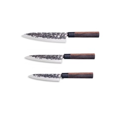 Set of 3 Kitchen Knives, OSAKA 3claveles OH0055, Spain