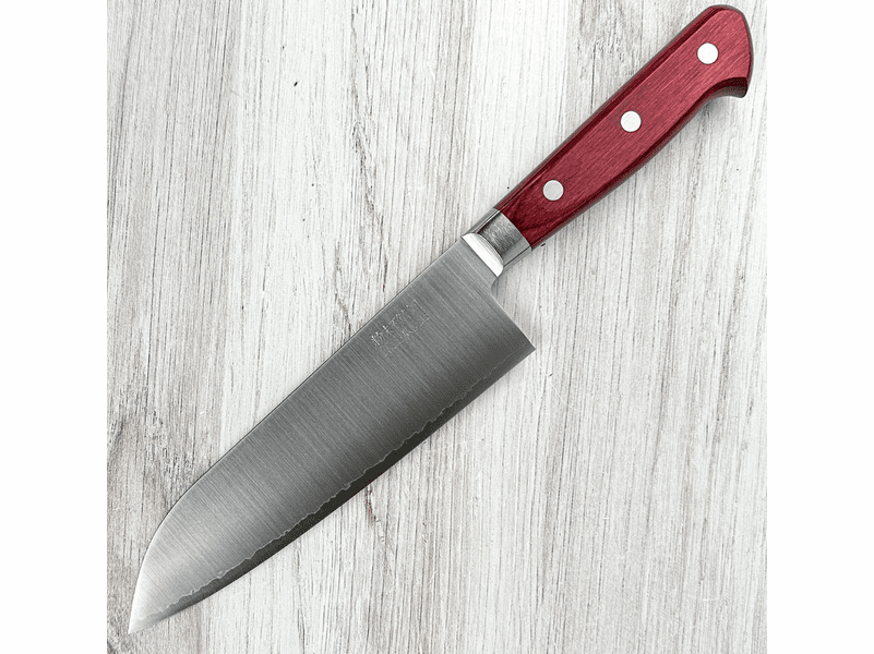 Knife Santoku 170mm Takamura Migaki SG2 OH1051, Japan.