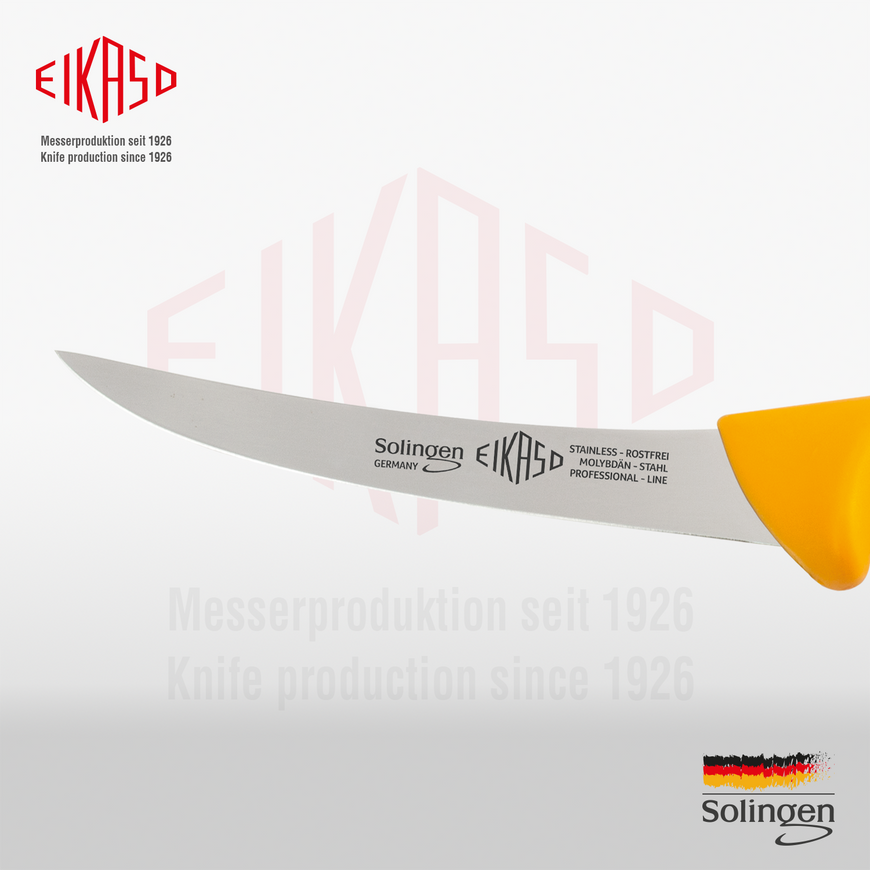 Paring knife bent, hard 13 cm Eikaso Solingen 1021330-312