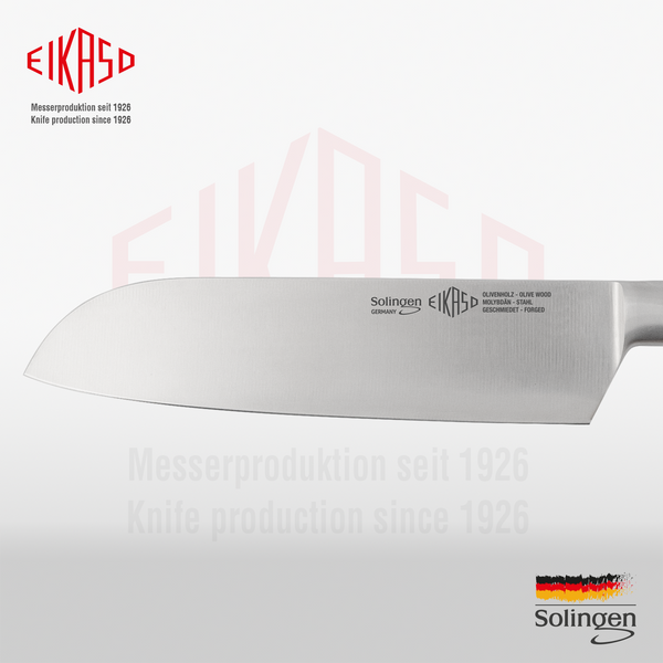 Santoku knife, hard 16 cm Eikaso Solingen G-Line Forged 6401630-110