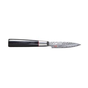 Ніж овочевий 80 мм, VG-10 33 шари Дамаск, Suncraft Senzo Classic SZ-01, Японія
