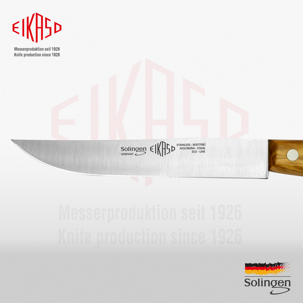 Ніж для стейка, середньо гнучкий 12 см, Eikaso Solingen G-Line Classic 3081220-110 Ek3081220-110 фото