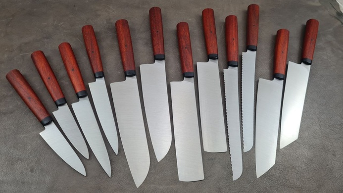 Набір з 6 кухонних ножів, Yoshida OSAKA HAMONO ™, OH0100, Україна головне фото