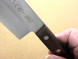 Chef's knife 210 mm, AUS8 3 layers, Kanetsugu Miyabi Isshin 2005, Japan
