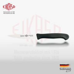 Kitchen knife medium pointed blade with serrated edge 10 cm