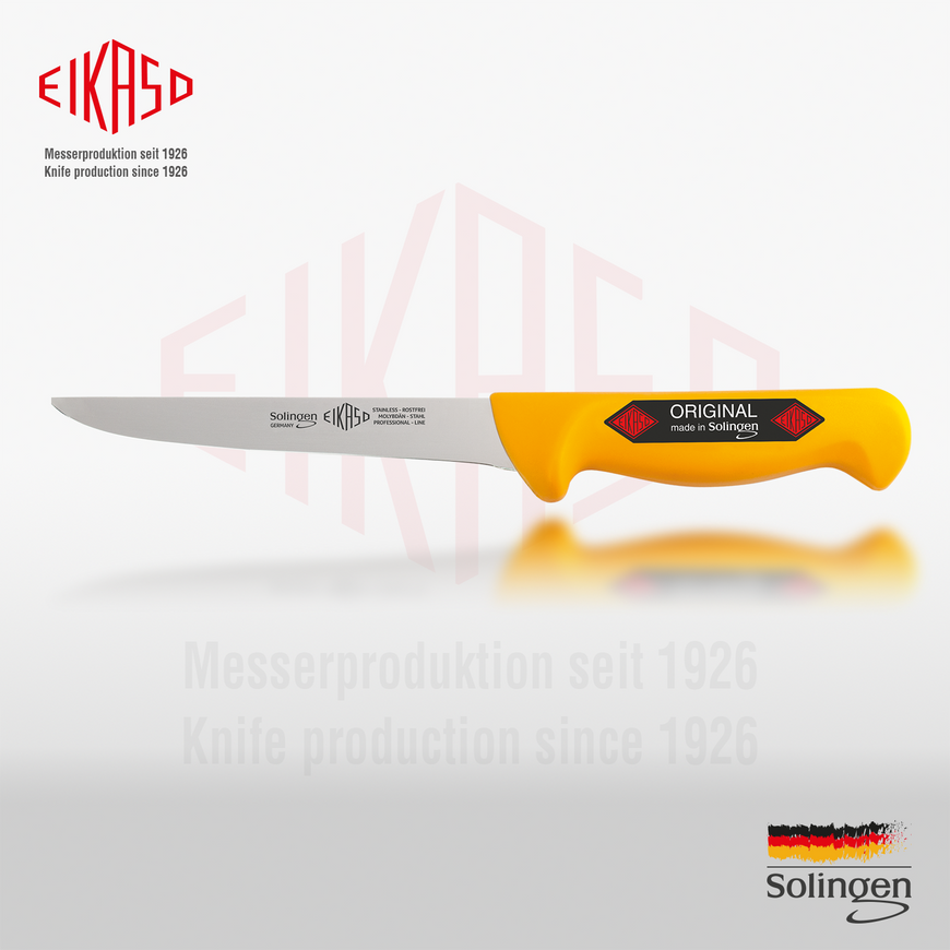 Paring knife straight, hard 13 cm Eikaso Solingen 1001330-312