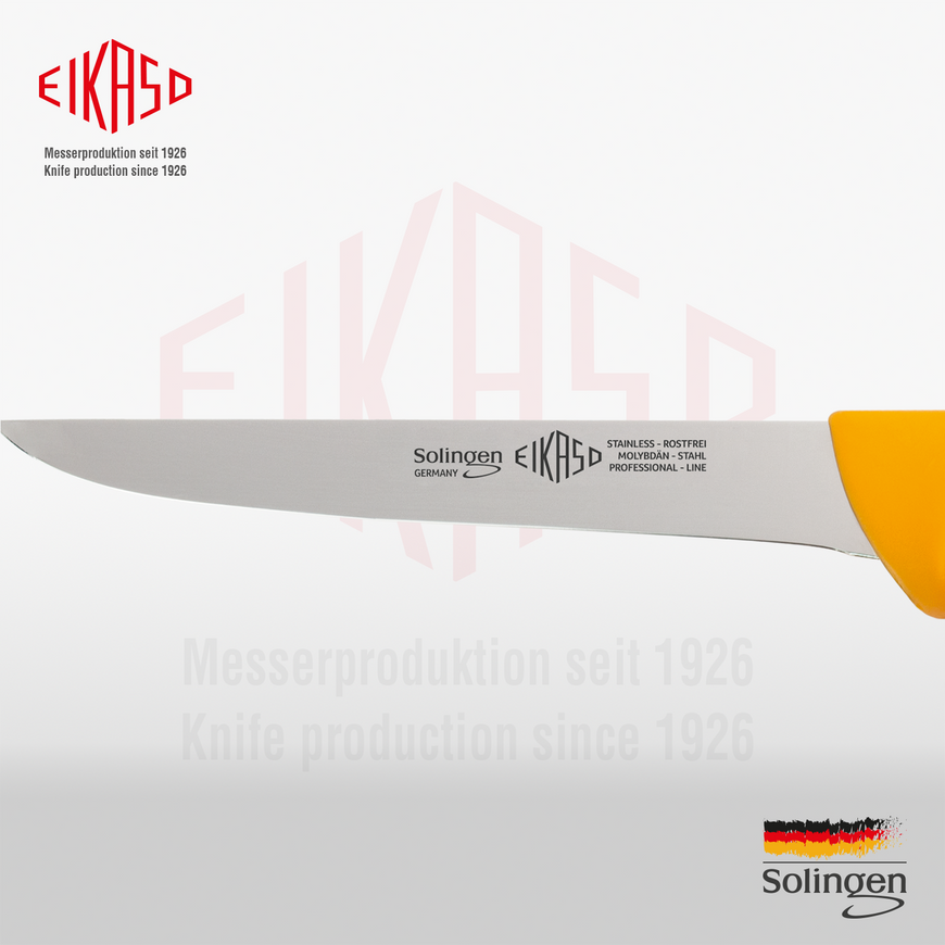 Paring knife straight, hard 13 cm Eikaso Solingen 1001330-312